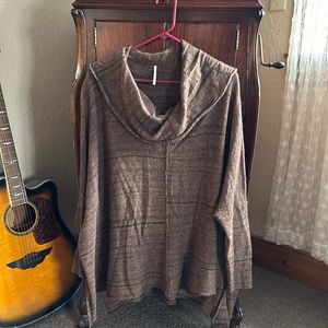 Free People alpaca and rayon sweater.